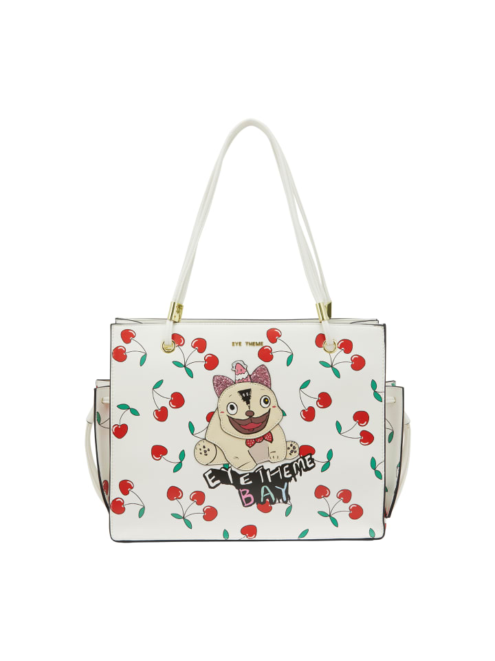 

Женская сумка-тоут белого цвета myMo