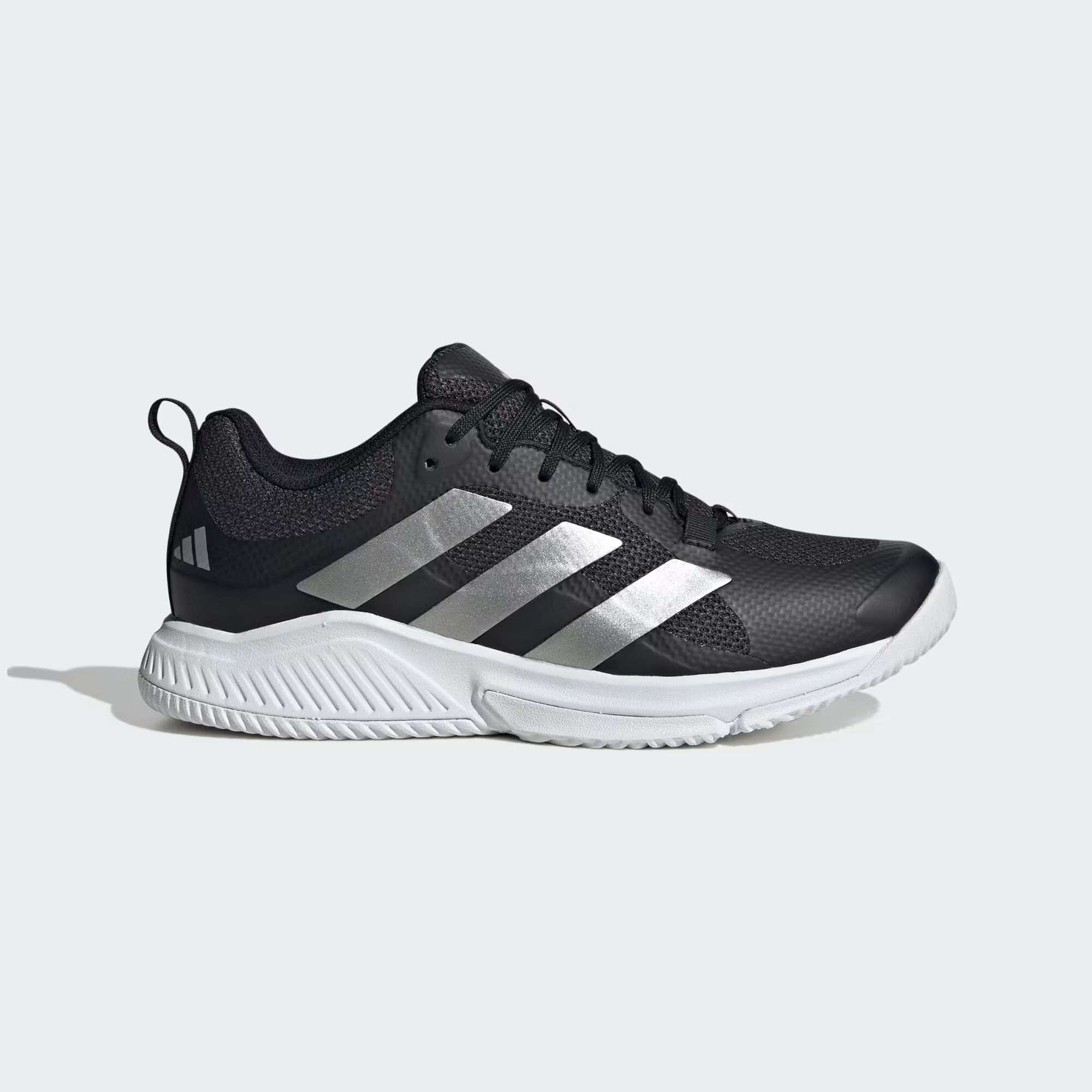 

Кроссовки Court Team Bounce 2.0 Adidas, цвет Core Black/Silver Metallic/Cloud White