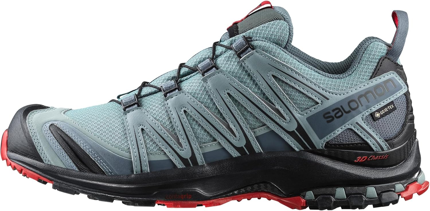 Мужские кроссовки для трейлраннинга Salomon XA PRO 3D Gore-Tex водонепроницаемые, черный