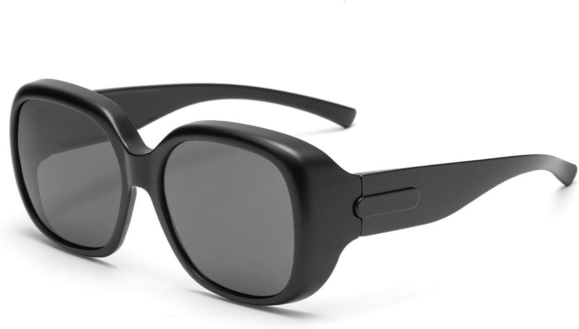 

Поляризованные солнцезащитные очки для мужчин в квадратной оправе, модные солнцезащитные очки для активного отдыха, для мужчин, для вождения, путешествий и защиты от УФ-излучения mincl, Sand Black