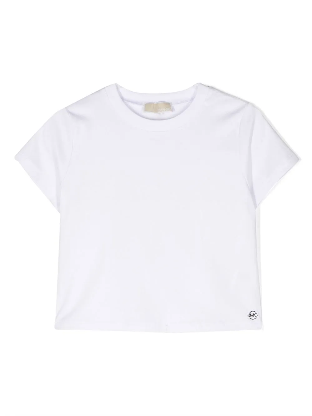 

Плиссированная футболка Michael Kors Kids, белый