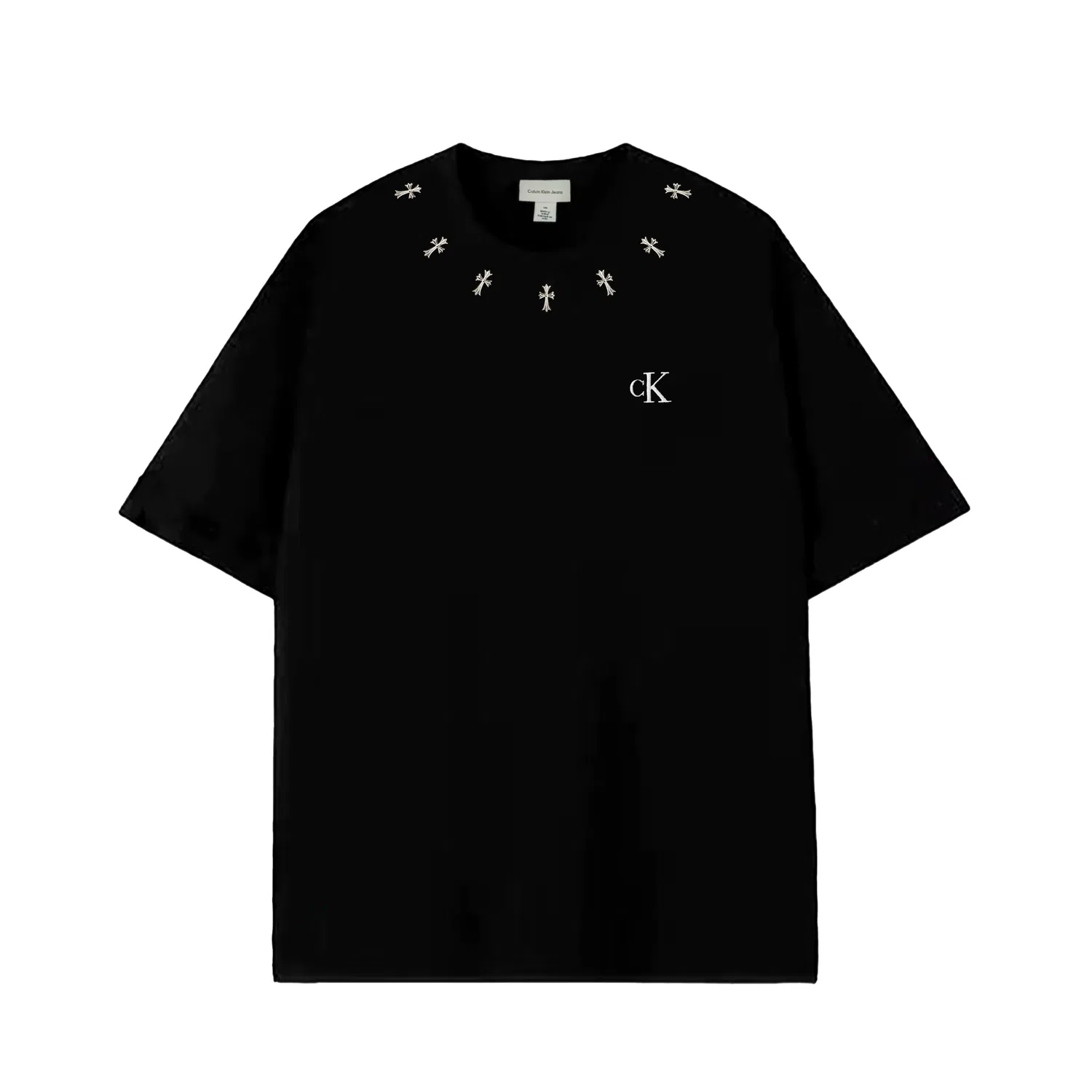 Футболка с круглым вырезом Calvin Klein Black