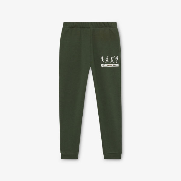 

Алтуве лига оверсайз хлопковые спортивные брюки 9-13 лет Reiss, зеленый