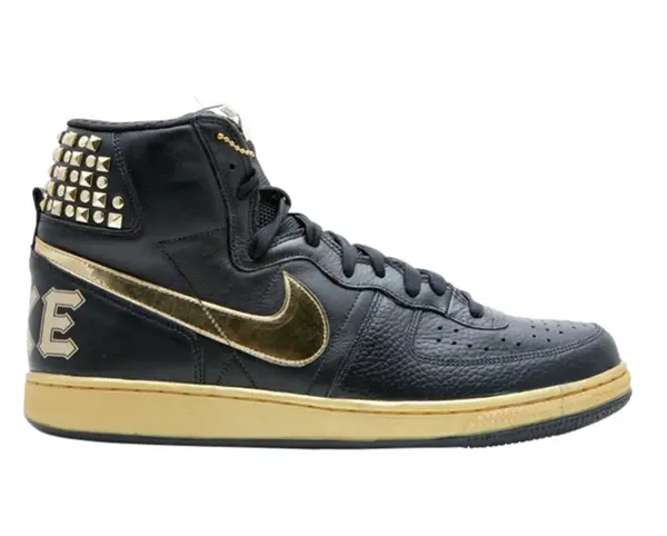 Кроссовки terminator high supreme 'black gold' Nike, черный — фото 2