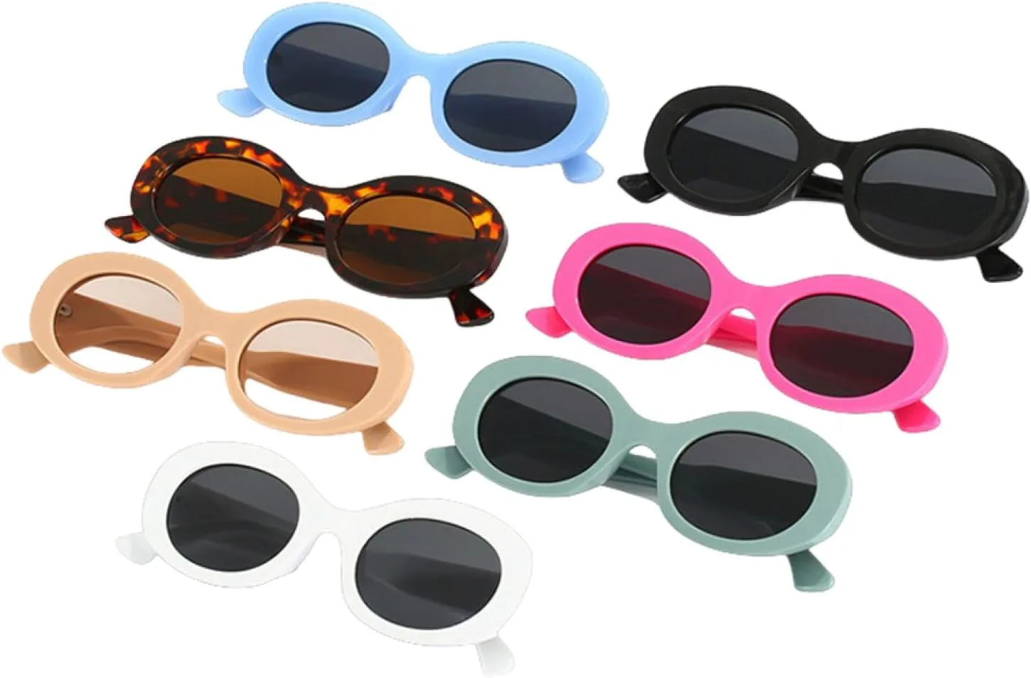 

Маленькие круглые солнцезащитные очки для женщин с леопардовым принтом, модные очки в стиле стимпанк, защитные очки от УФ-излучения UV400 VVTWSSW, C3graygreen-black