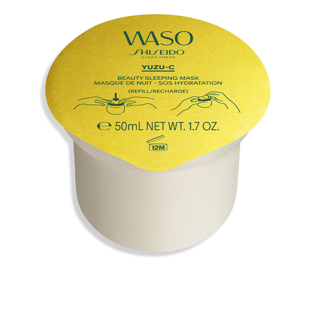 

Маска для лица Waso yuzu-c beauty sleeping mask recarga Shiseido, 50 мл