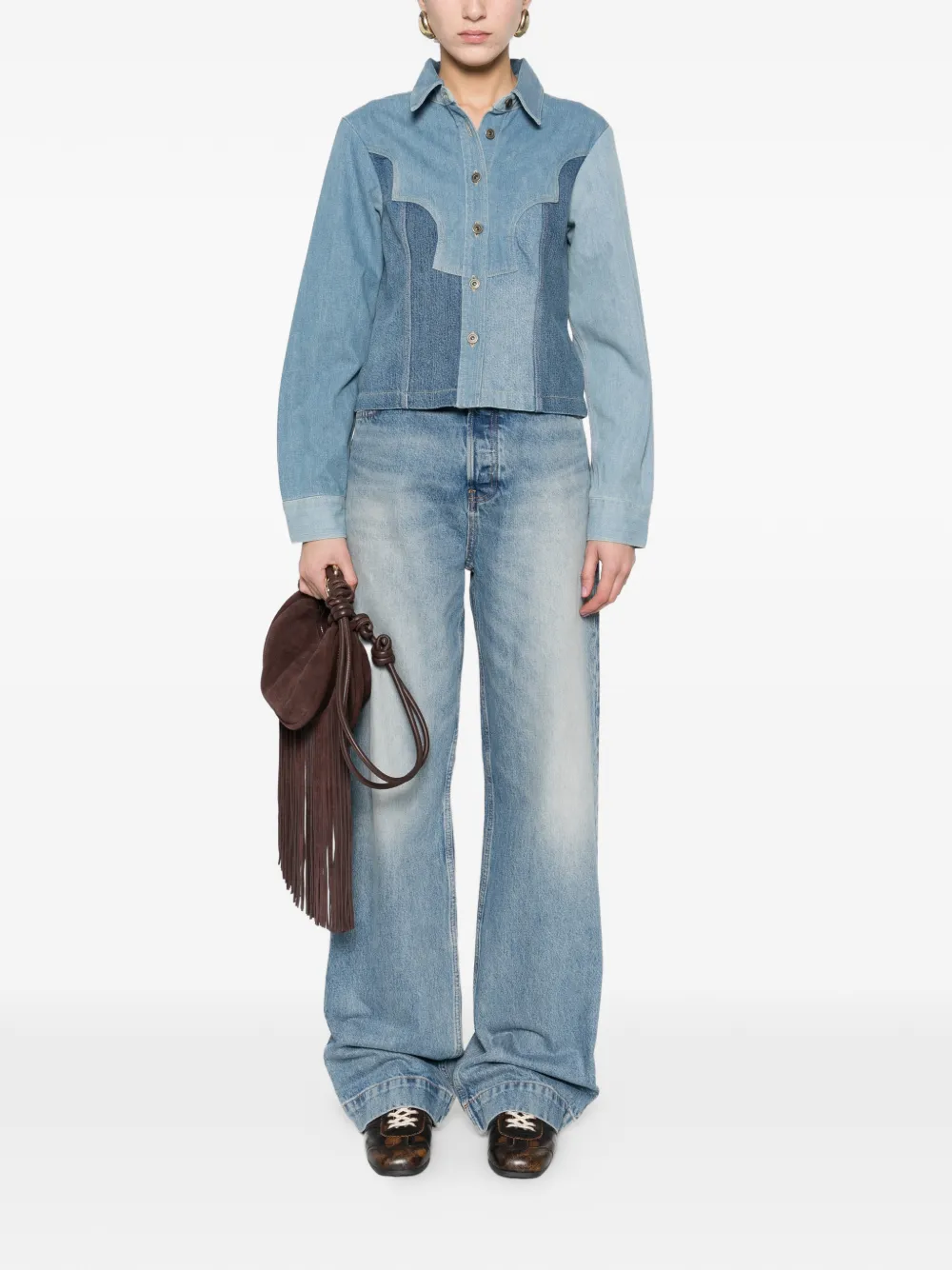 Стеганная куртка на пуговицах Levi'S, синий — фото 2