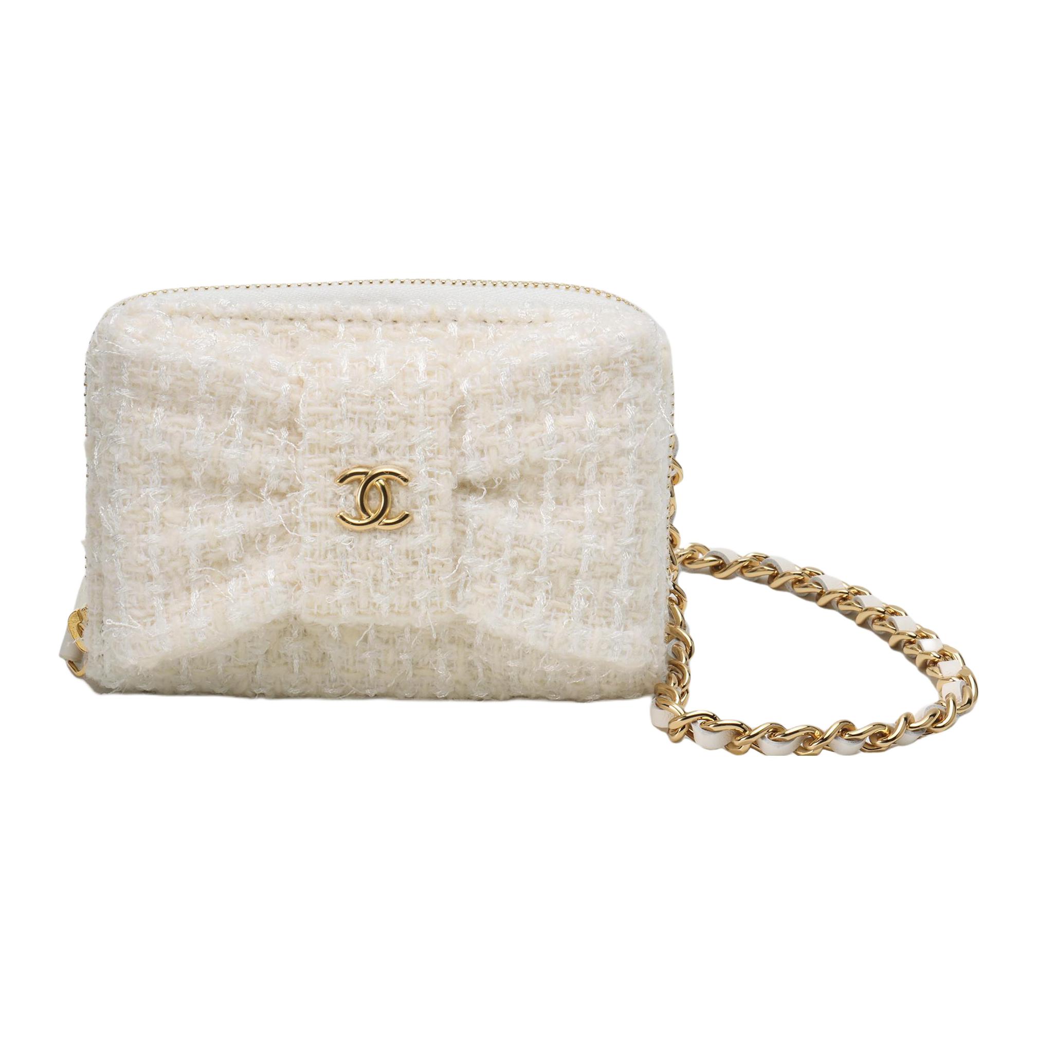 

CHANEL Шерстяная сумка через плечо