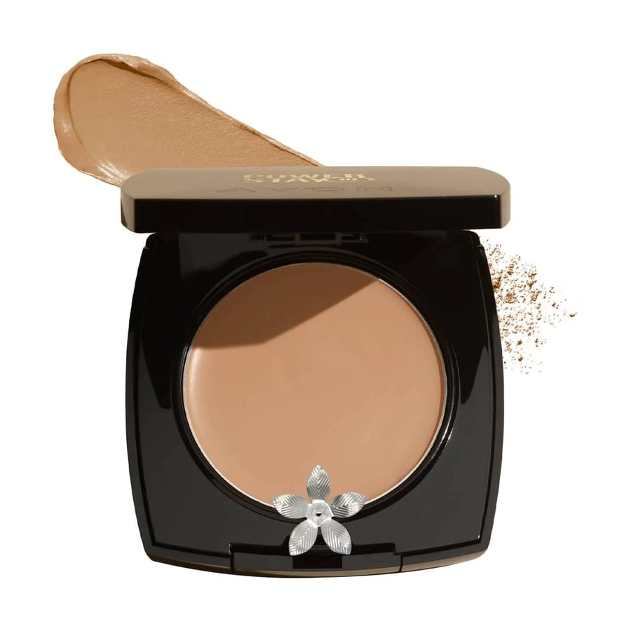 

Крем-пудра тональная 250N Cream Beige в футляре Avon Power Stay