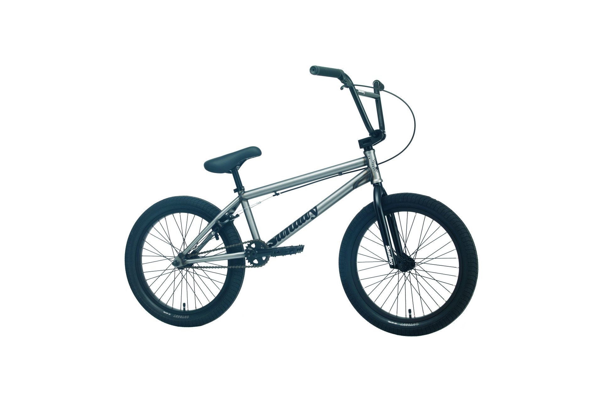 

Велосипед BMX Sunday Scout - 20 дюймов - BMX - Aktion, цвет Silber|matt raw