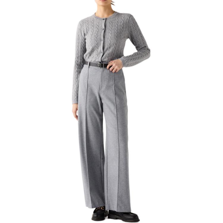 

Повседневные брюки Women's Smoke Gray UNIQLO, серый