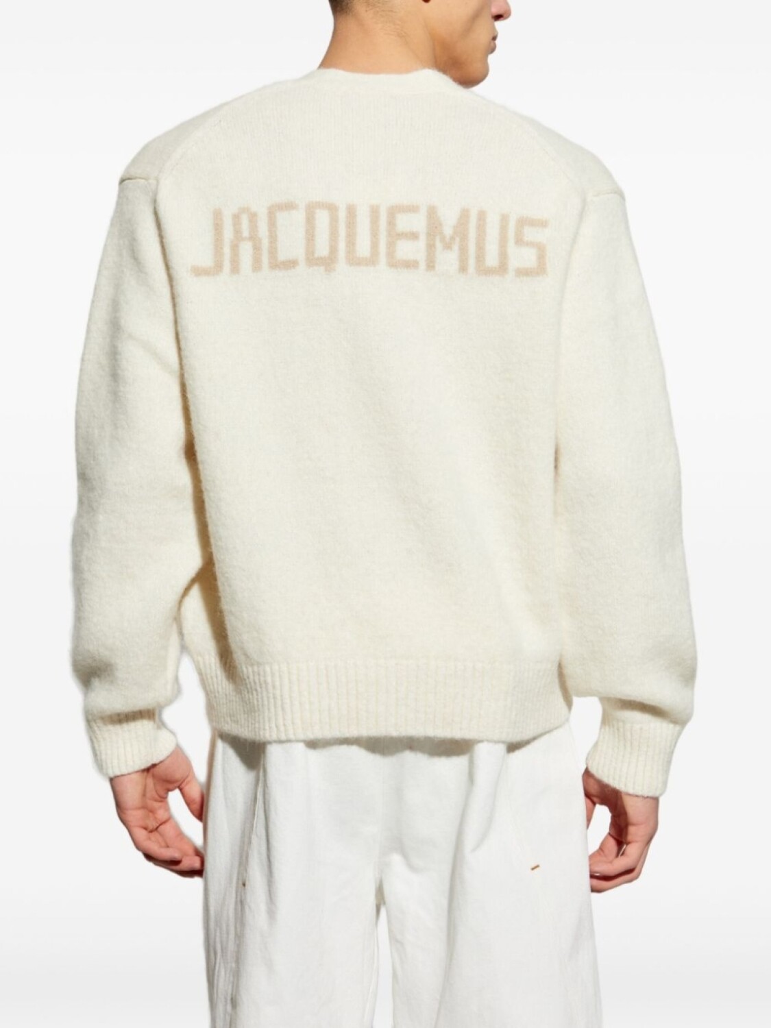 Жакмюс Жакмюс кардиган Jacquemus, нейтральный — фото 4