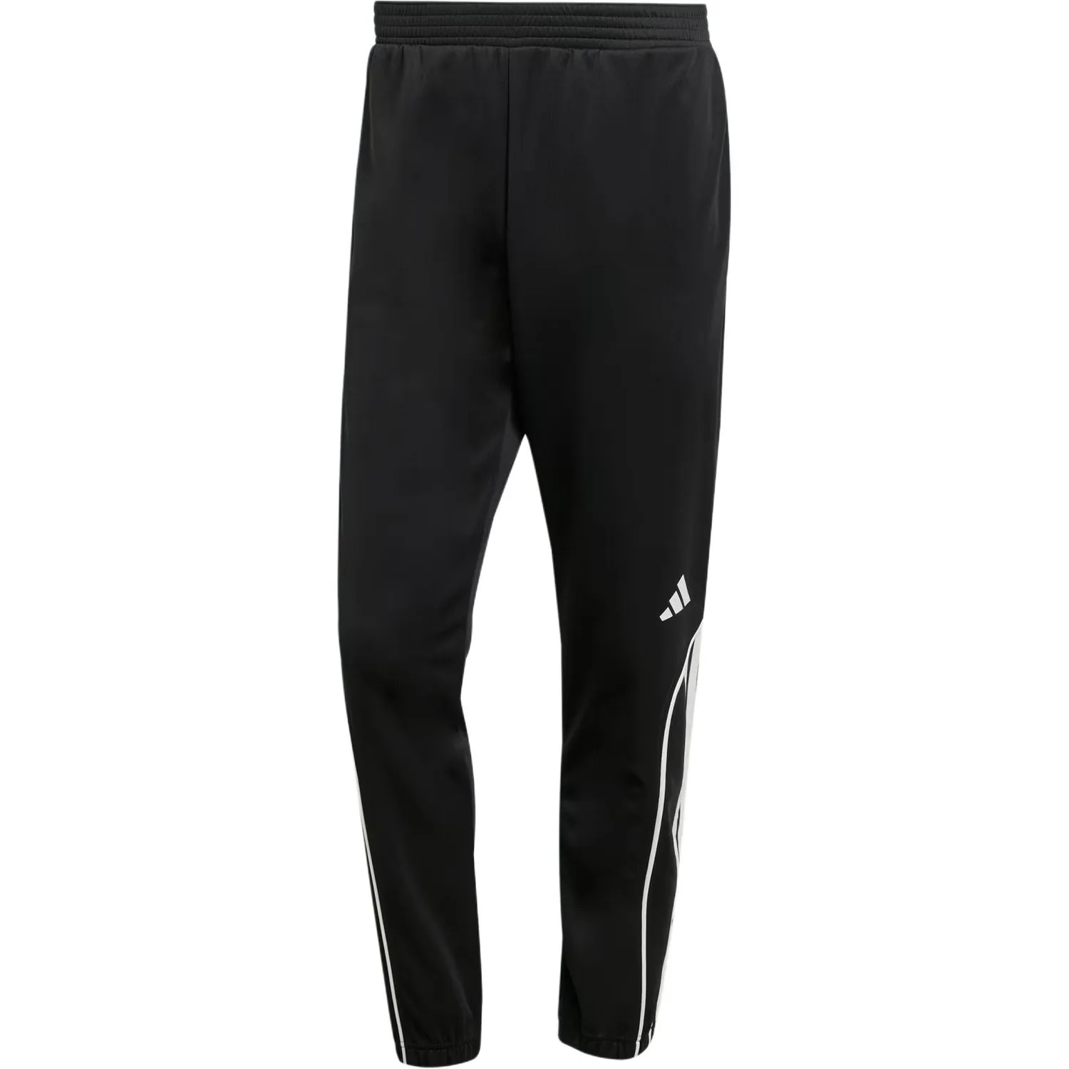 Спортивный костюм casual stadium 3 stripes мужской Adidas, Set (Black) — фото 4