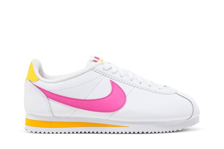 Кроссовки Nike Wmns Classic Cortez Leather 'Spring Pack - Fuchsia', розовый