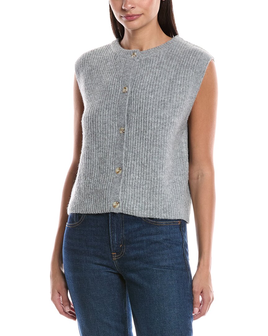 

ANNA KAY Свитер-жилет из кашемировой смеси, серый