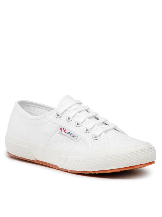 

Кроссовки из ткани Superga, белый