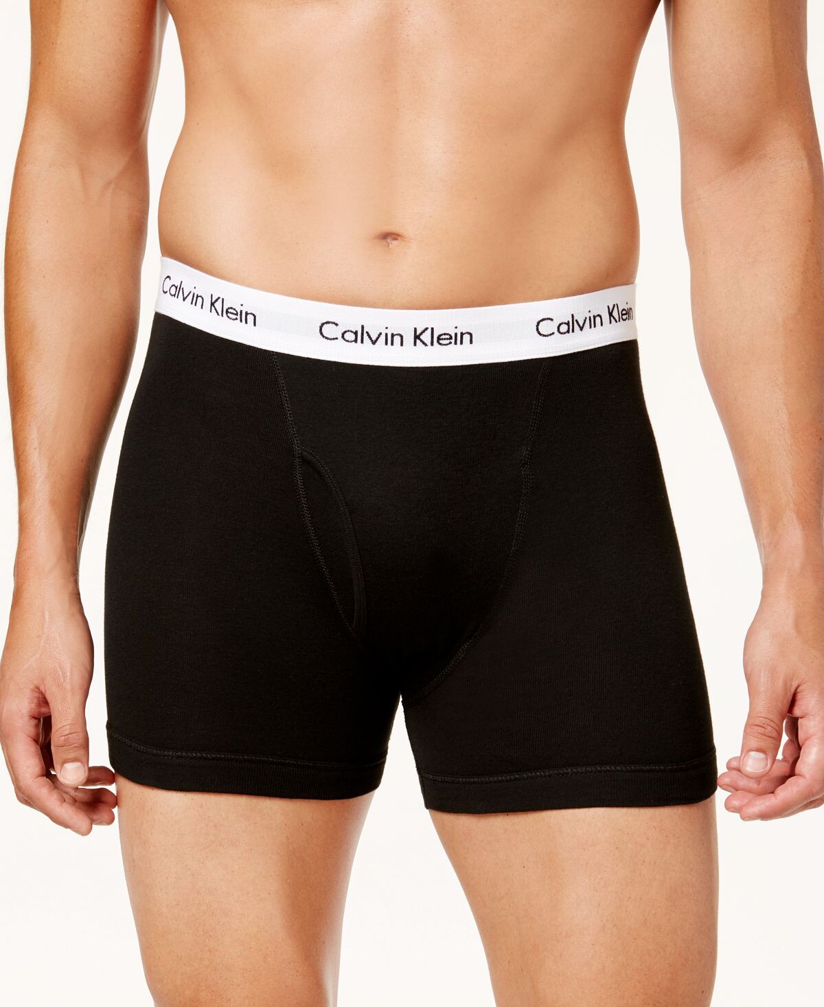Мужские классические трусы-боксеры из хлопка, 5 шт., нижнее белье Calvin Klein — фото 2