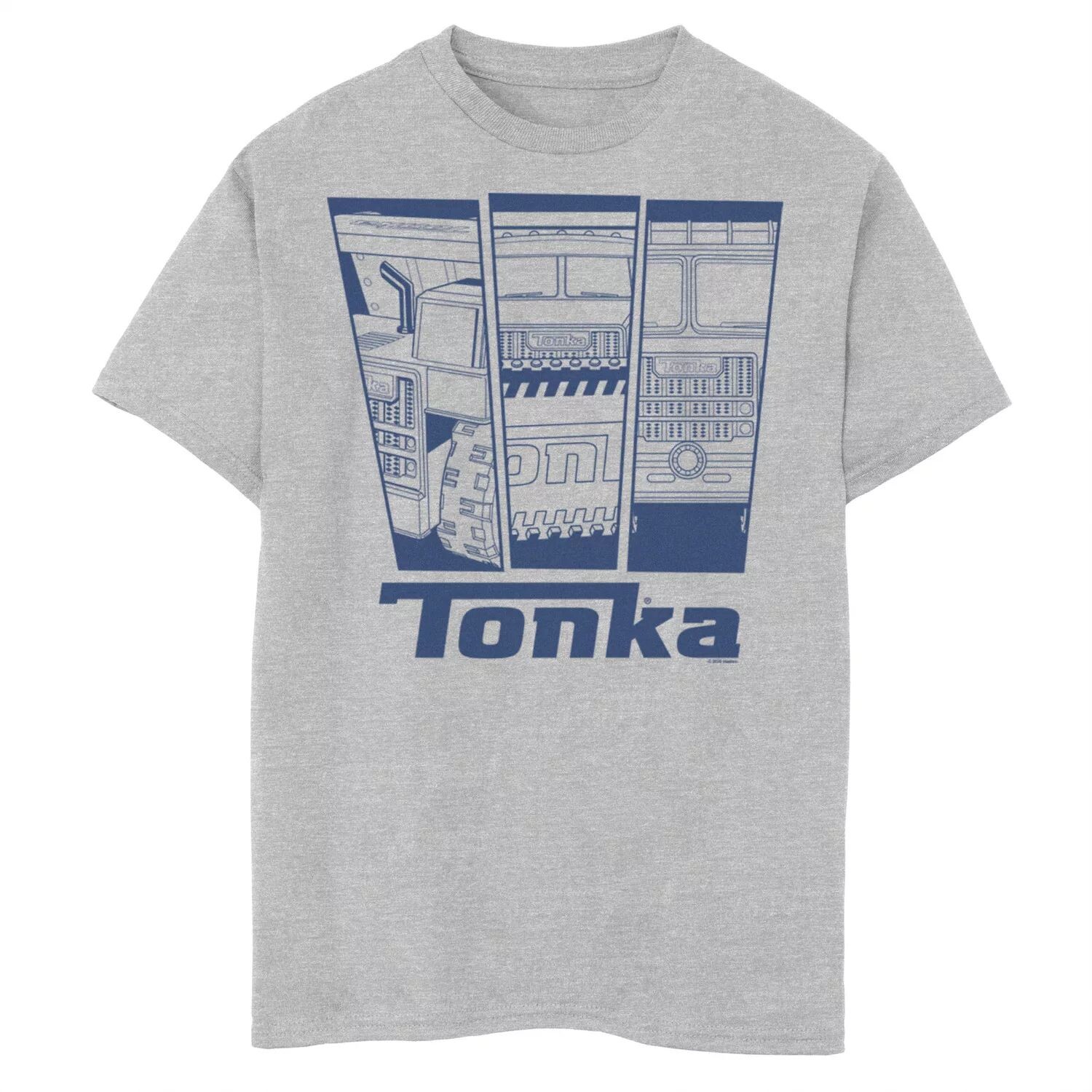 

Футболка с графическим рисунком Tonka Truck Panels для мальчиков 8–20 лет Tonka