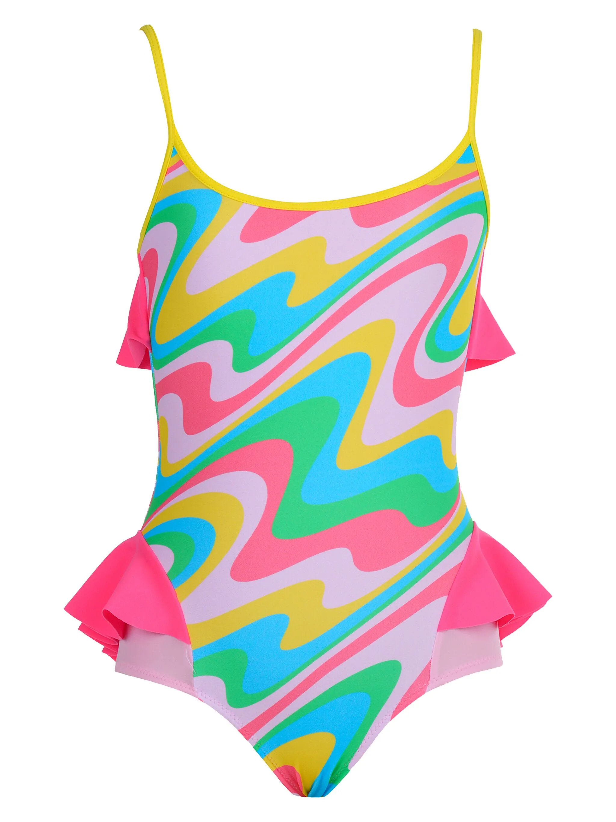 

Купальник с графичным принтом Nessi Byrd Kids, синий