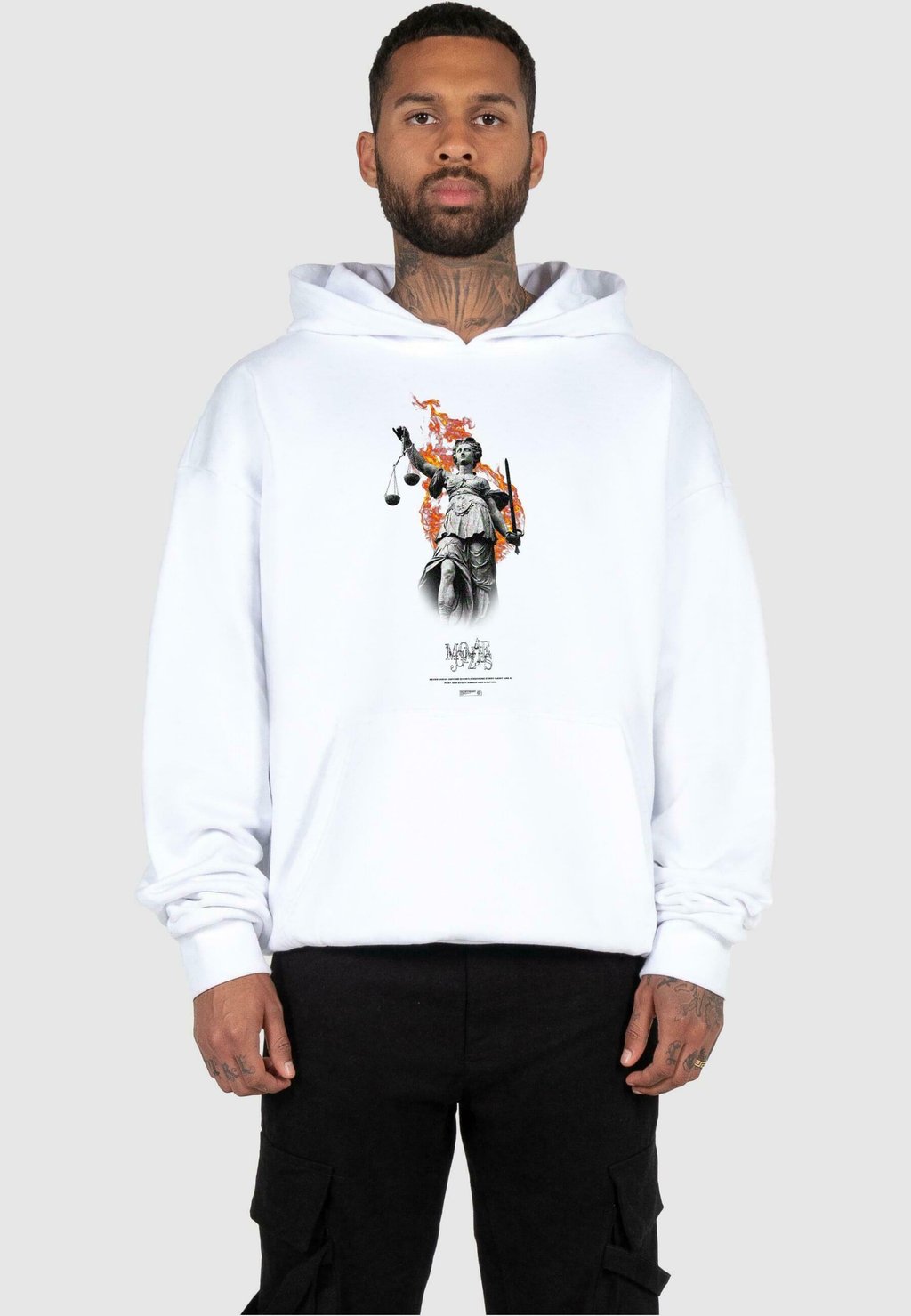 

Толстовка JUSTITIA X HEAVY MJ Gonzales, белый
