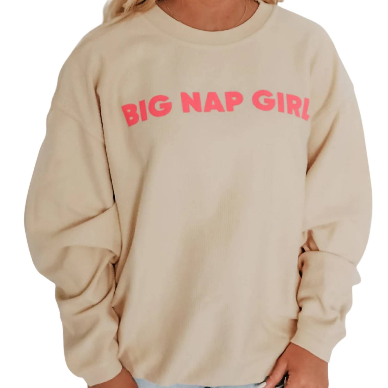 

Толстовка Big Nap Girl Neon Corded в желтом цвете FRIDAY + SATURDAY