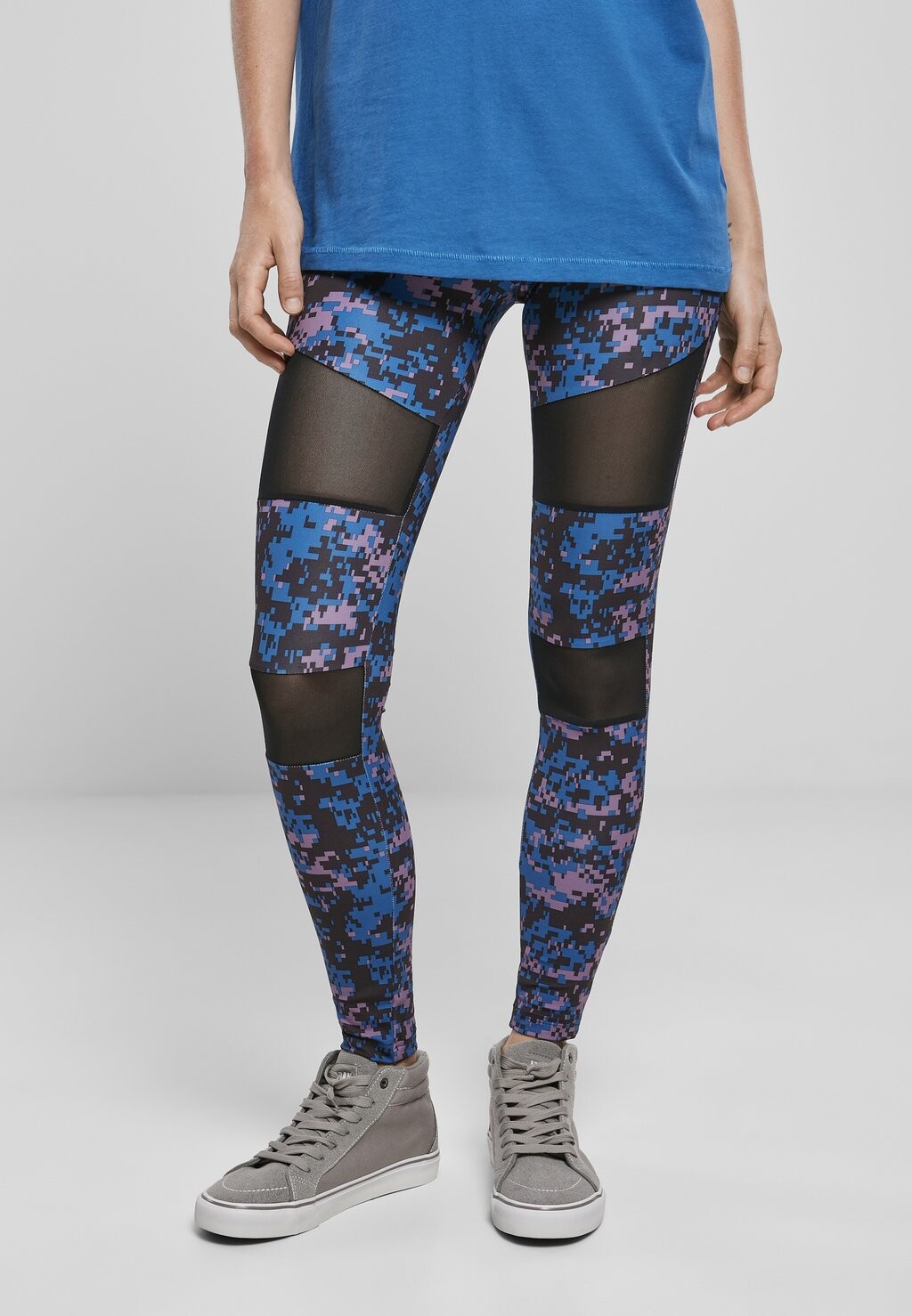 

Леггинсы Tech Urban Classics, цвет digital duskviolet camo