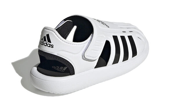 Сандалии summer closed toe water sandal 'white black' Adidas, белый — фото 4
