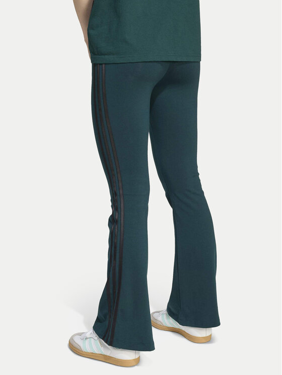 Леггинсы slim fit adicolor JV8617 Adidas, зеленый — фото 3