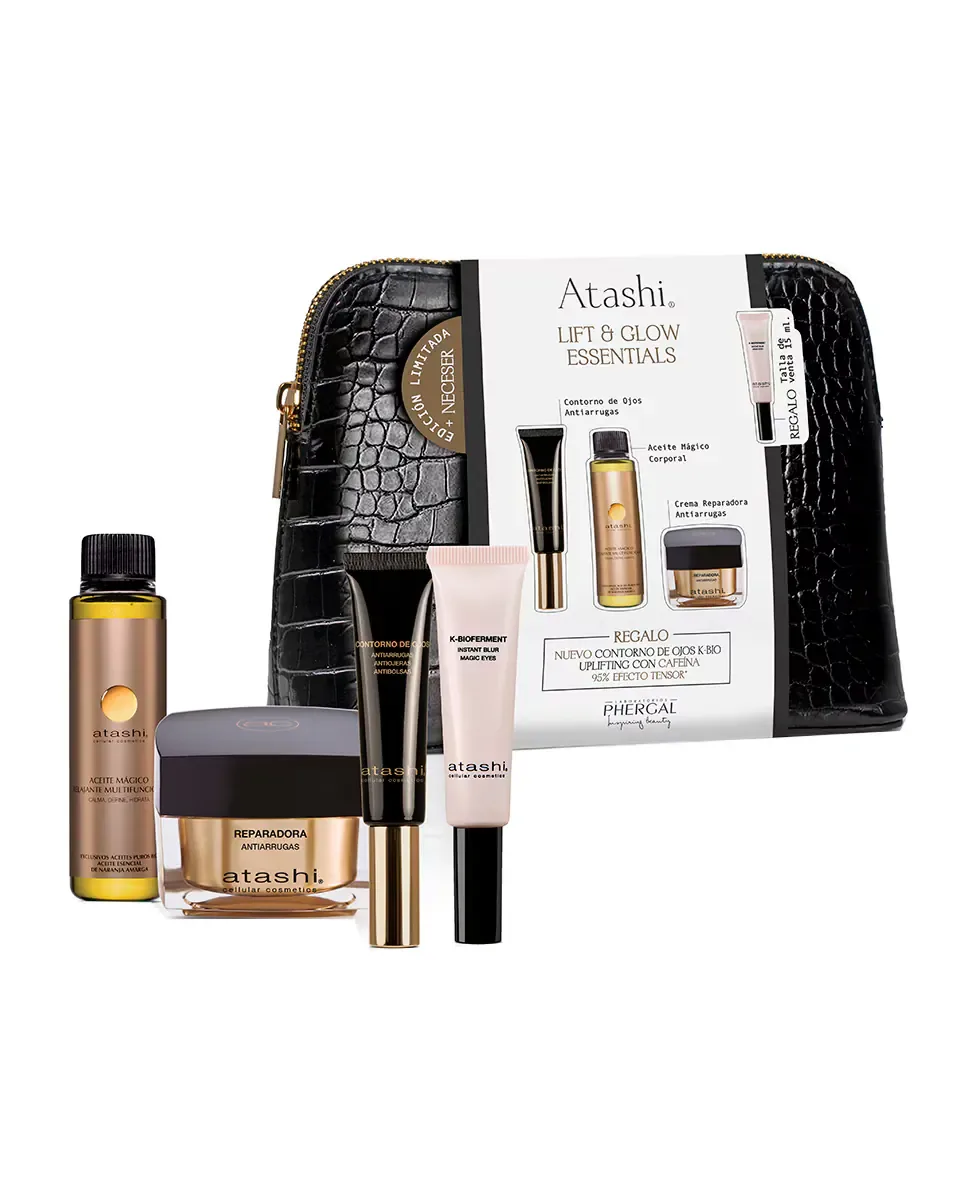 Подарочный набор Lift & Glow Essentials Atashi