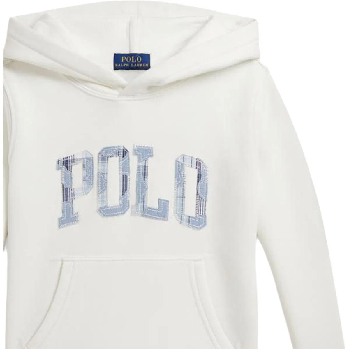 Свитшот классический Polo Ralph Lauren детский белый — фото 4