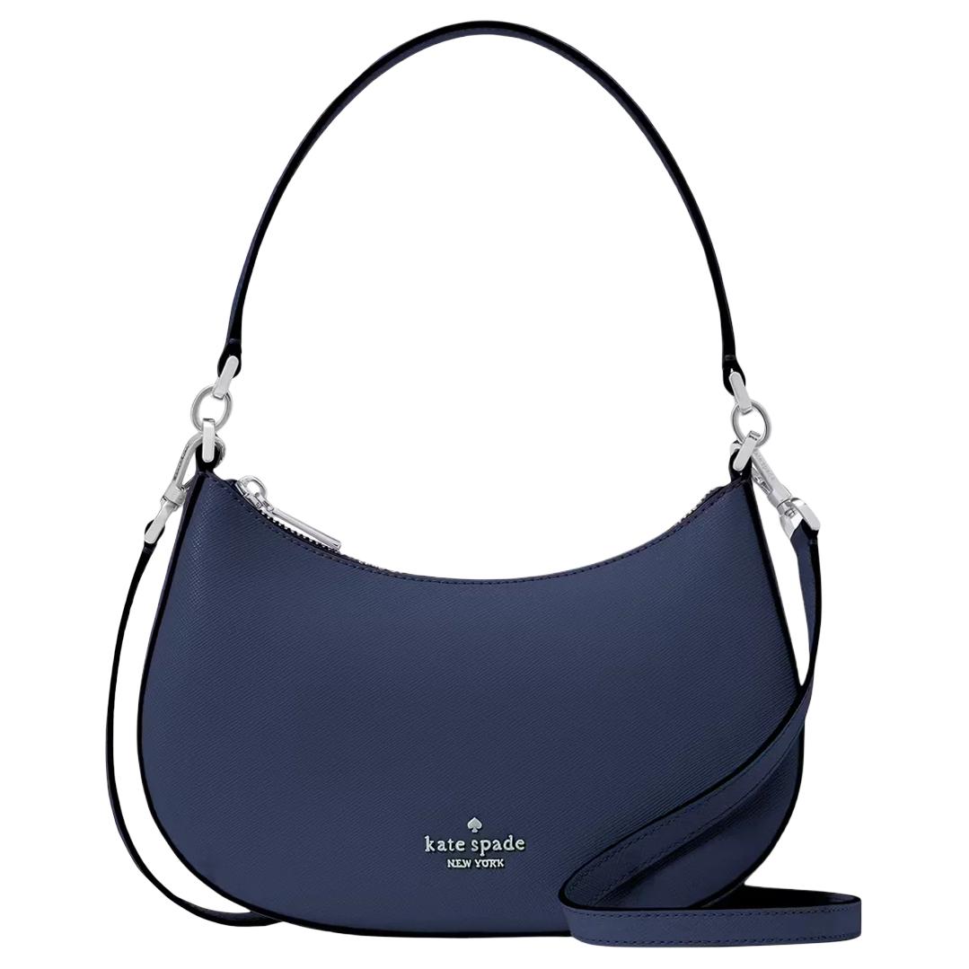 

Kate Spade Сумка через плечо из коровьей кожи среднего размера для женщин, цвет marine blue