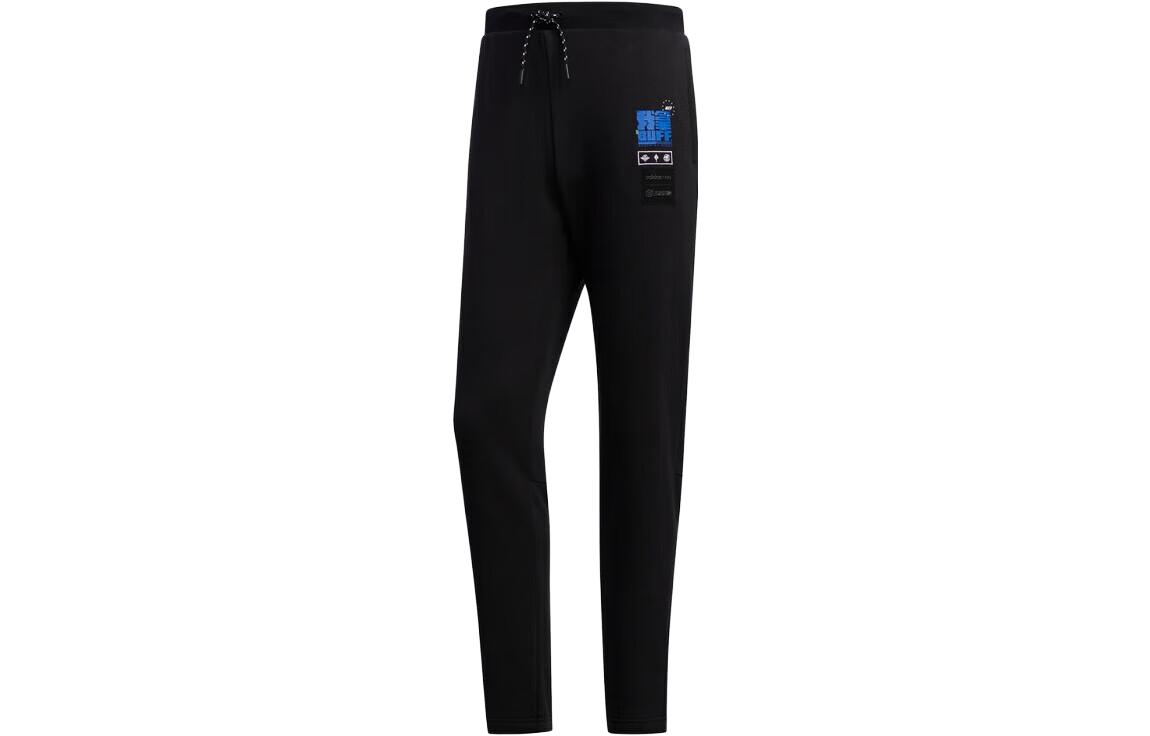 

Adidas Neo Вязаные спортивные штаны мужские, черные, умеренно прямого кроя