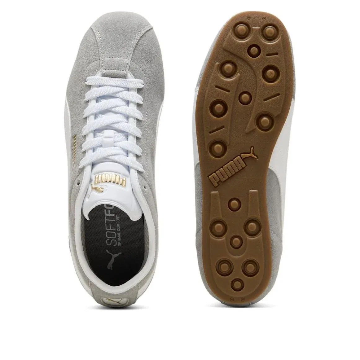 Кроссовки PUMA Tackle 'Grey White Gum' 404456-04, серый — фото 3