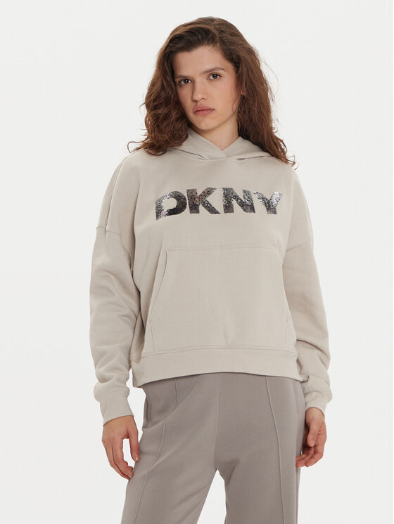 

Толстовка обычного кроя Dkny, бежевый