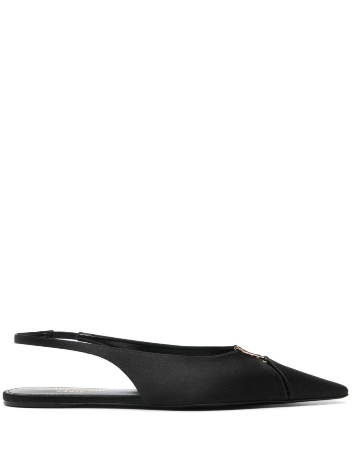 

Saint Laurent туфли-лодочки Babylone с открытой пяткой, черный