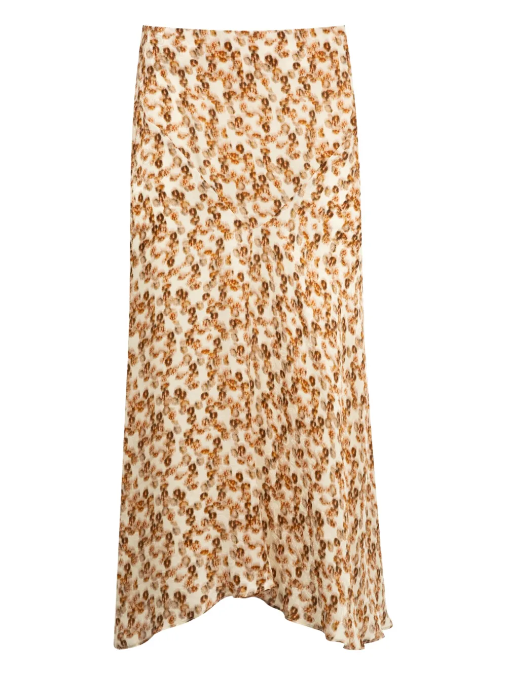 

Юбка миди Lisanne с цветочным принтом ISABEL MARANT, коричневый