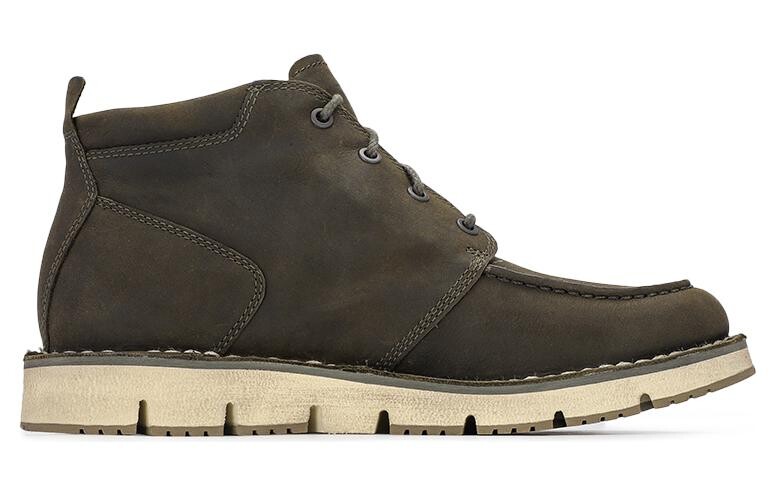 Ботинки мужские Timberland из натуральной кожи, коричневый — фото 2