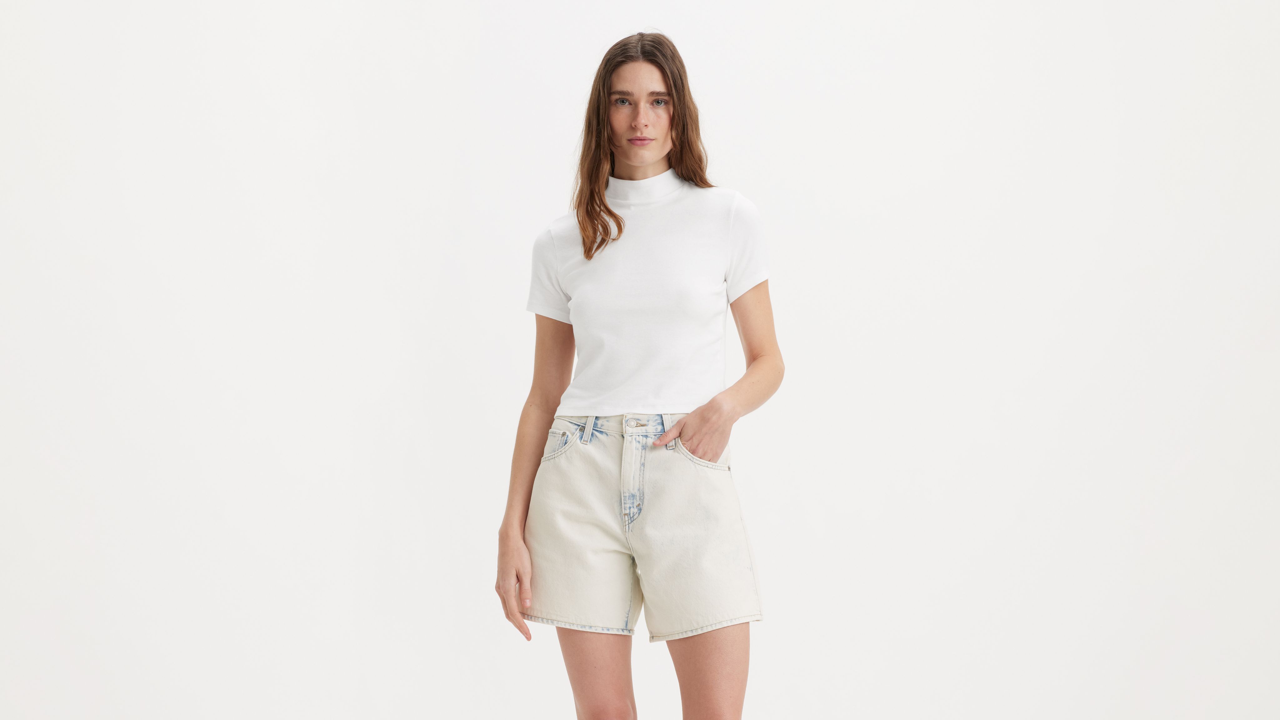 

Легкая футболка с коротким рукавом Levi's, цвет White
