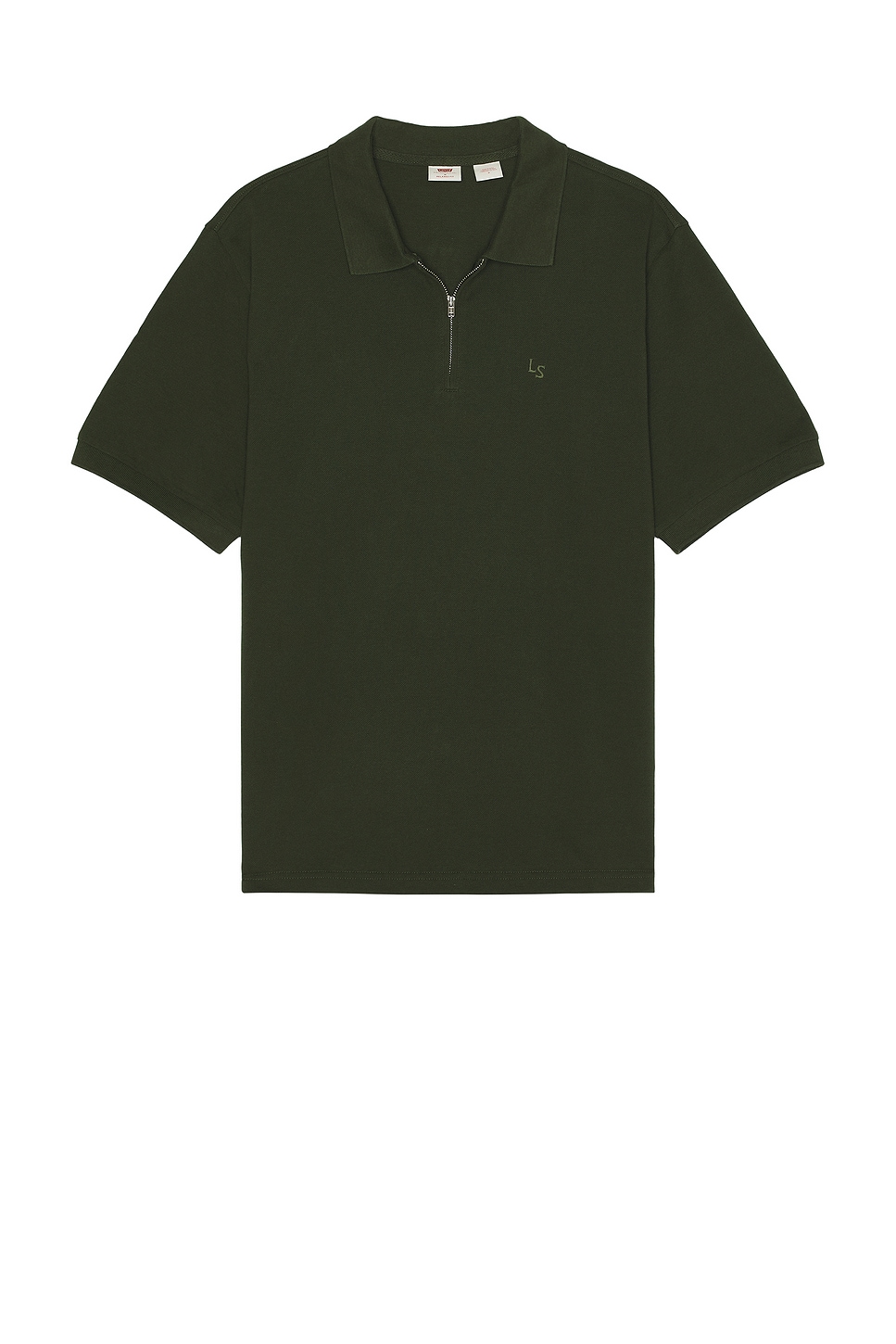 

Застёжка на молнию поло Levi'S, kombu green