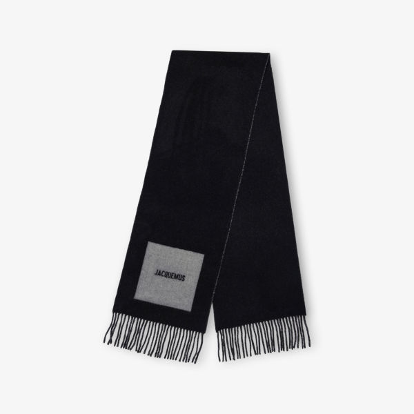 

Шерстяной вязаный шарф Rond carré Jacquemus, мультиколор
