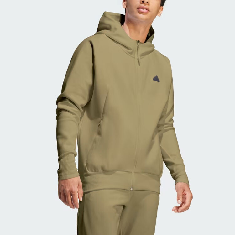 Куртка ZNE мужская оливково-зеленая Adidas, оливково-зеленый — фото 2