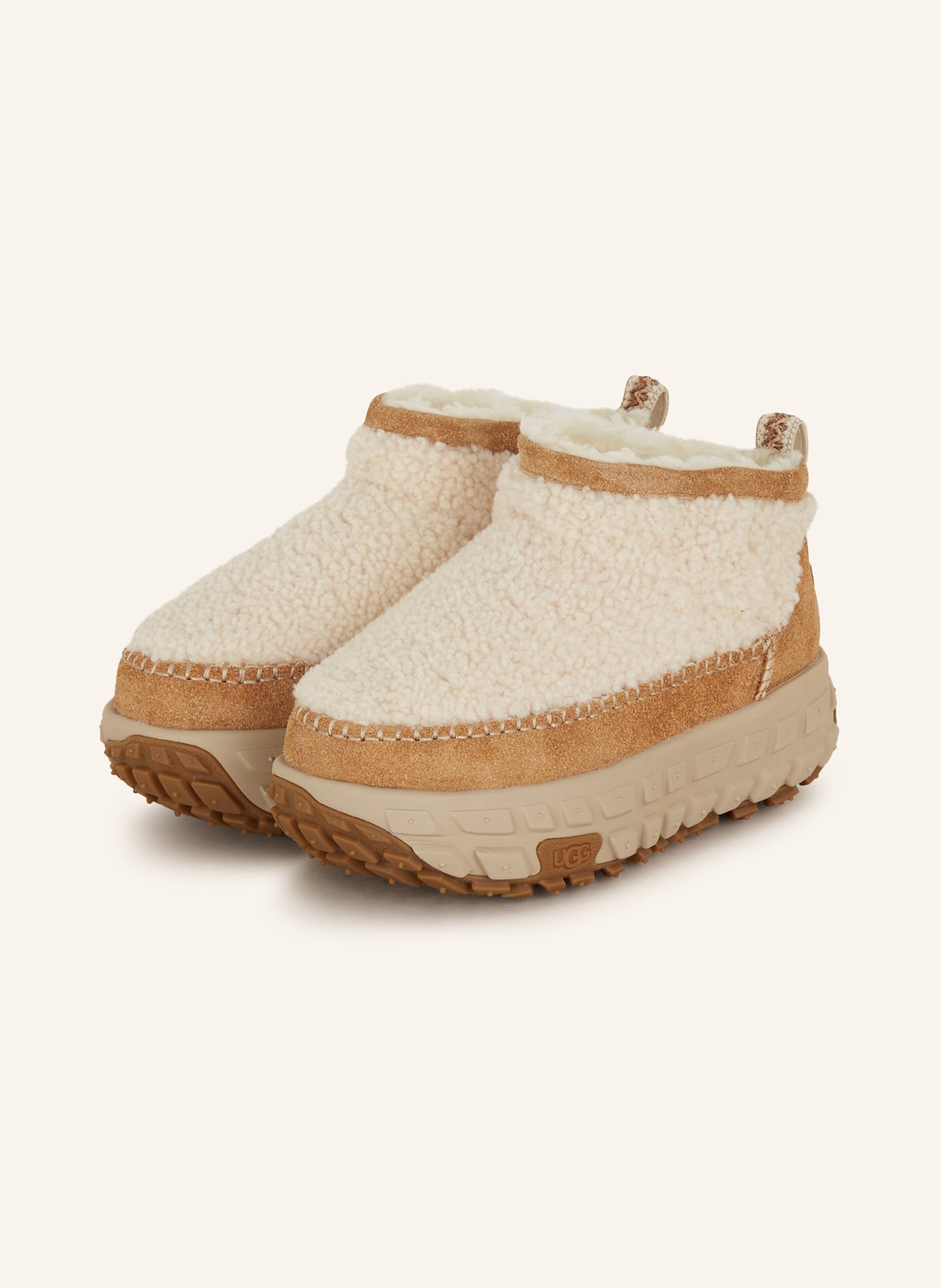 

Ботинки на платформе venture daze ultra mini UGG, цвет CAMEL/ECRU