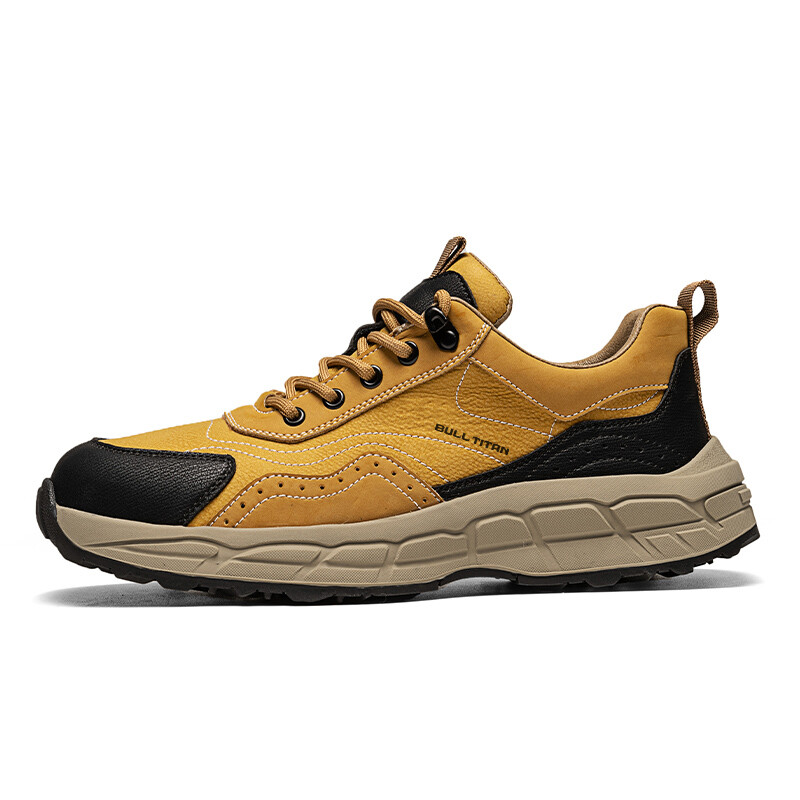 

Кроссовки мужские Lifestyle Shoes Men Low-Top Gong Niu Ju Ren, желтый