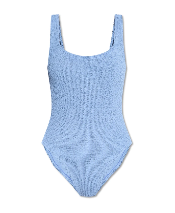 

Цельный купальник квадратной формы Hunza G, синий