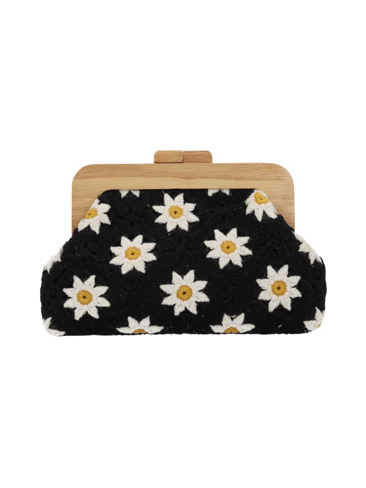 

MyMo Женская сумочка-клатч в черно-белом цвете