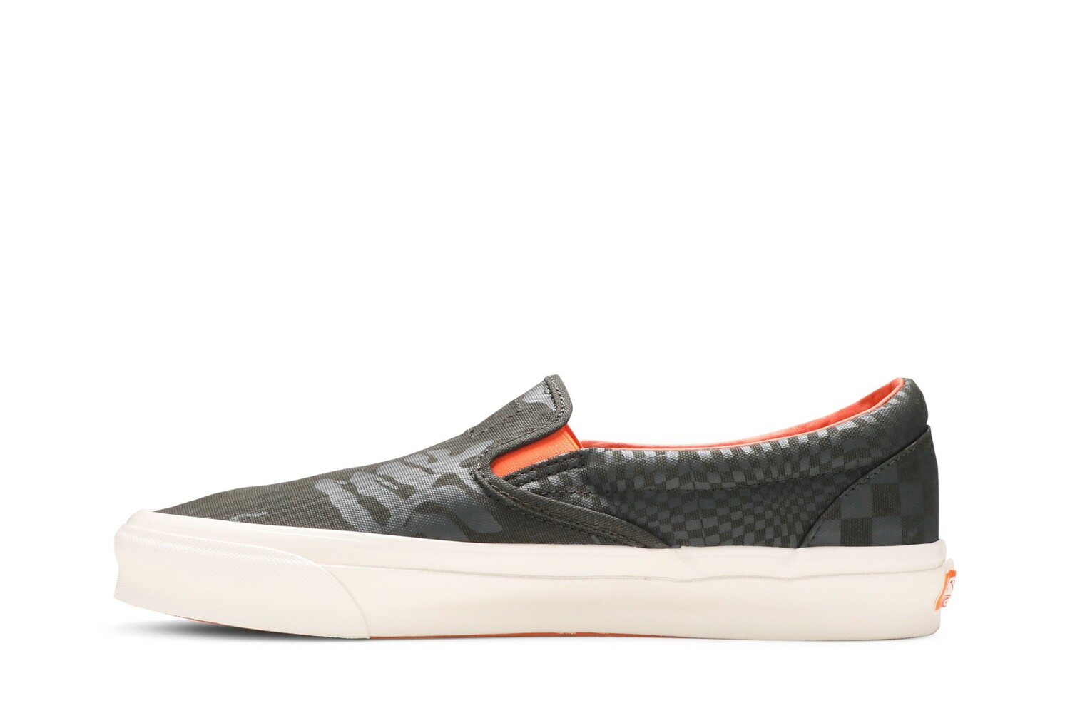 Слипоны Porter-Yoshida & Co. x OG Classic Slip-On LX Vans, зеленый — фото 3