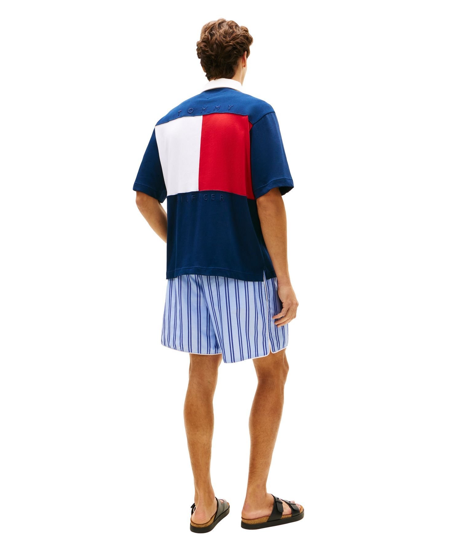 Рубашка Big Flag Relax Polo Tommy Hilfiger, Navy DCC — фото 2