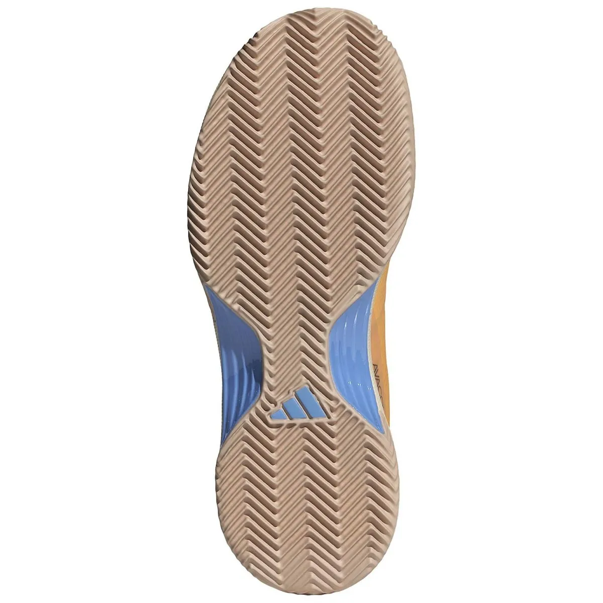 Adidas AVACOURT 2.0 CLAY женские теннисные кроссовки, оранжевый — фото 2