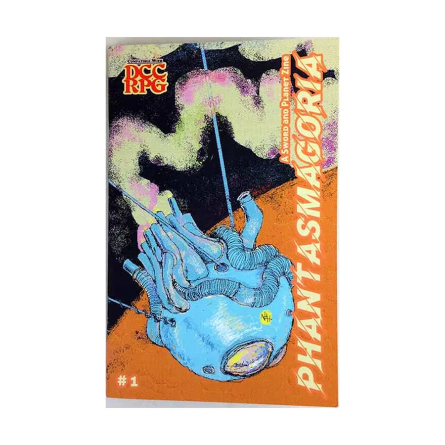 

Phantasmagoria #1 (Matthew Adams Cover), Dungeon Crawl Classics Supplements (Apollyon Press), мягкая обложка
