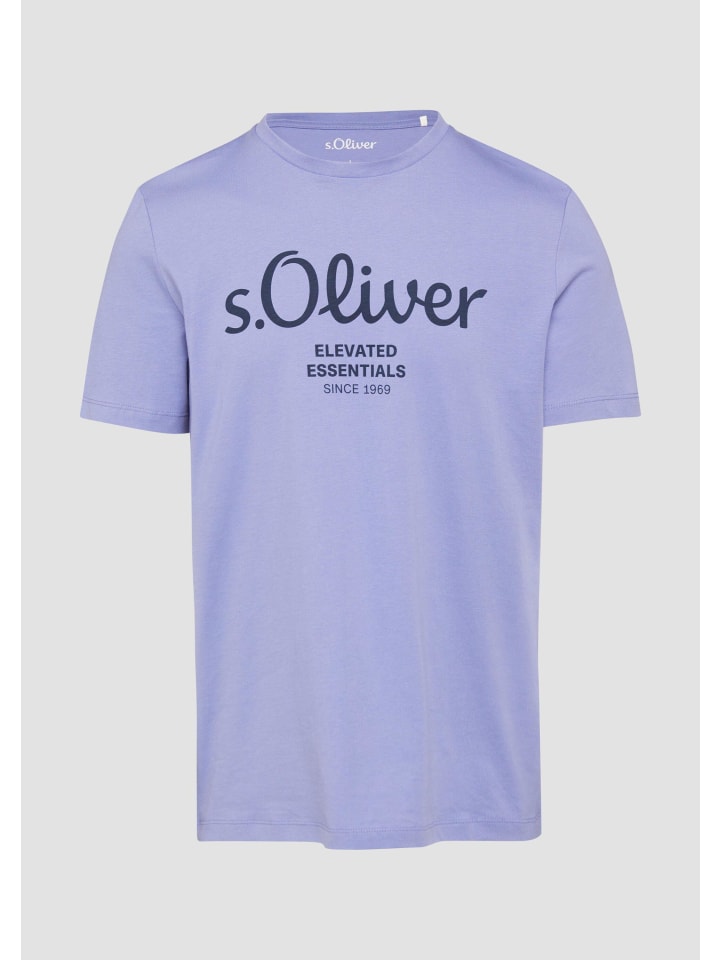 

Футболка в цвете 46D1_сиреневый s.Oliver, Фиолетовый, Футболка в цвете 46D1_сиреневый s.Oliver